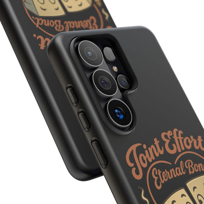 Phone Case — "Joint Effort Eternal Bond" Retro Cannabis Matchstick Design