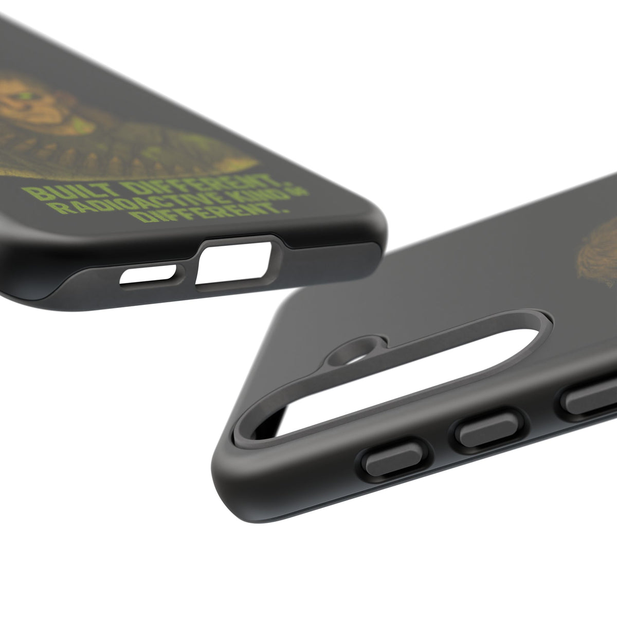 Phone Case — "Built Different, Radioactive Kind of Different" Mutant Design