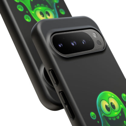 Phone Case — 'Too Cute to Quarantine' Green Monster Protective Cover