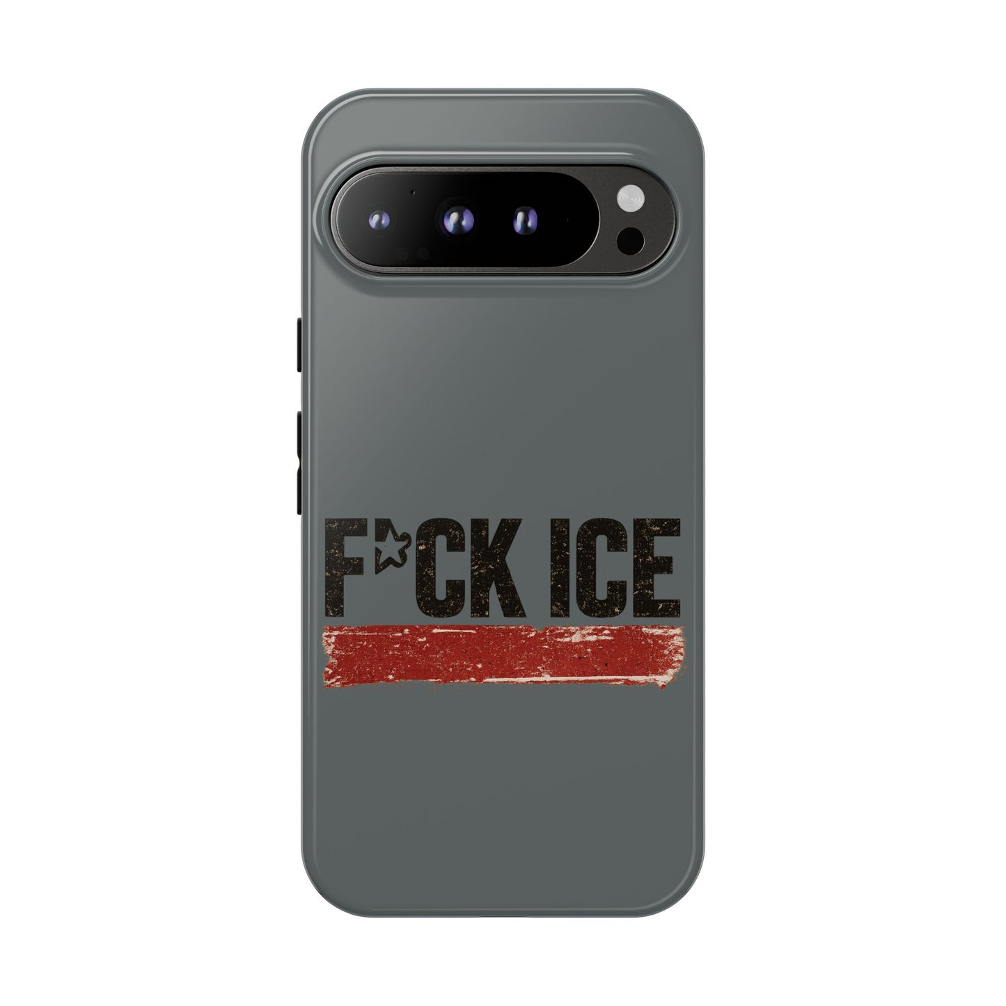 Phone Case - "F*CK ICE" Distressed Protest Design