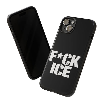 Phone Case — “F*CK ICE” Bold Protest Protective Cover