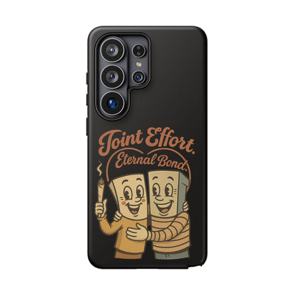 Phone Case — "Joint Effort Eternal Bond" Retro Cannabis Matchstick Design