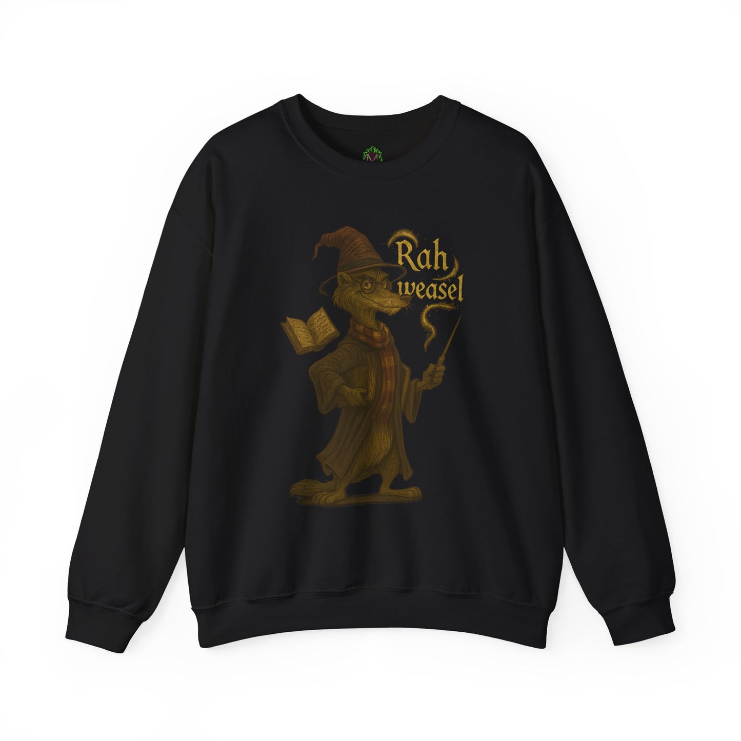 Rah Weasel Crewneck – Wizarding Parody Edition