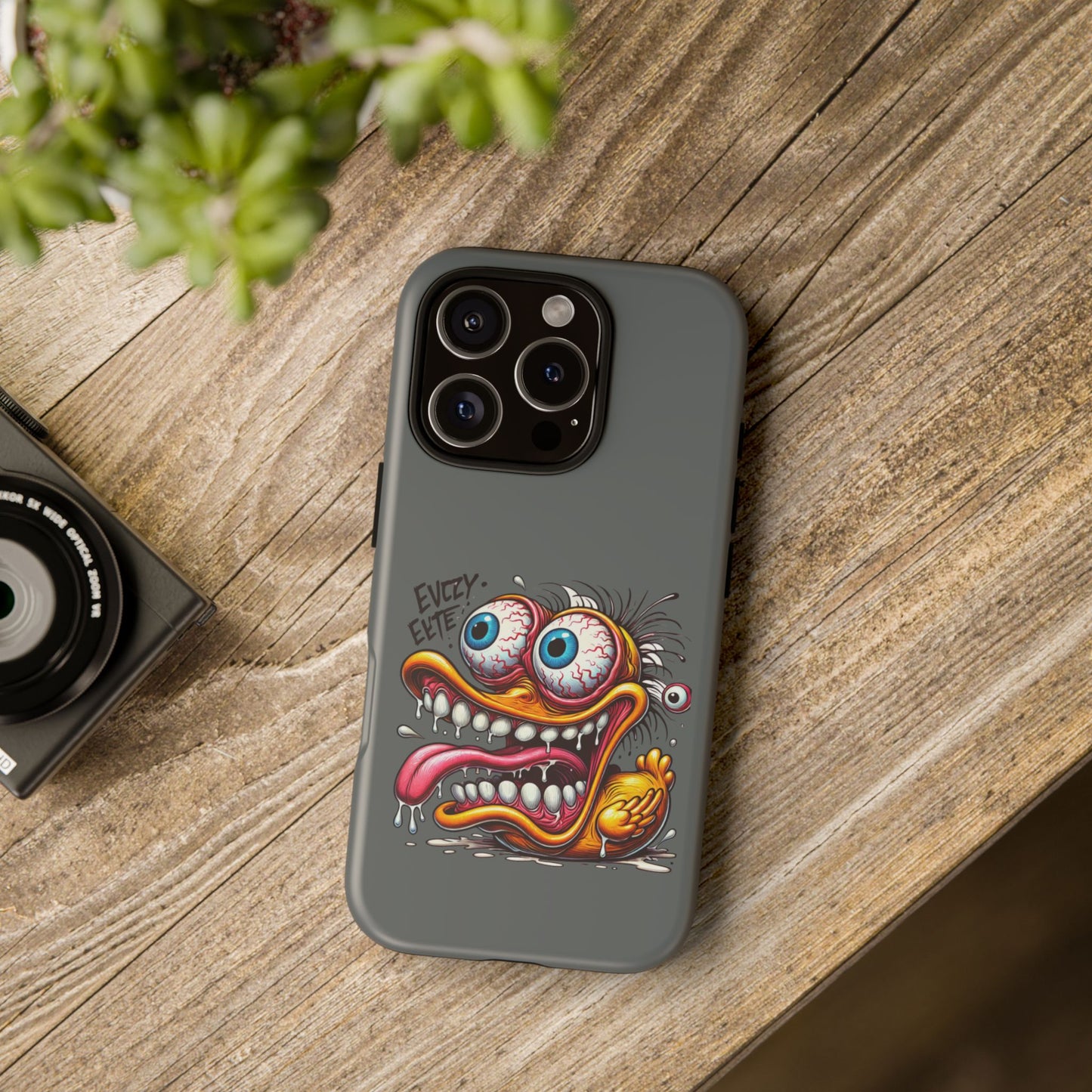 Phone Case — 'Eyezite' Grotesque Cartoon Shock Design