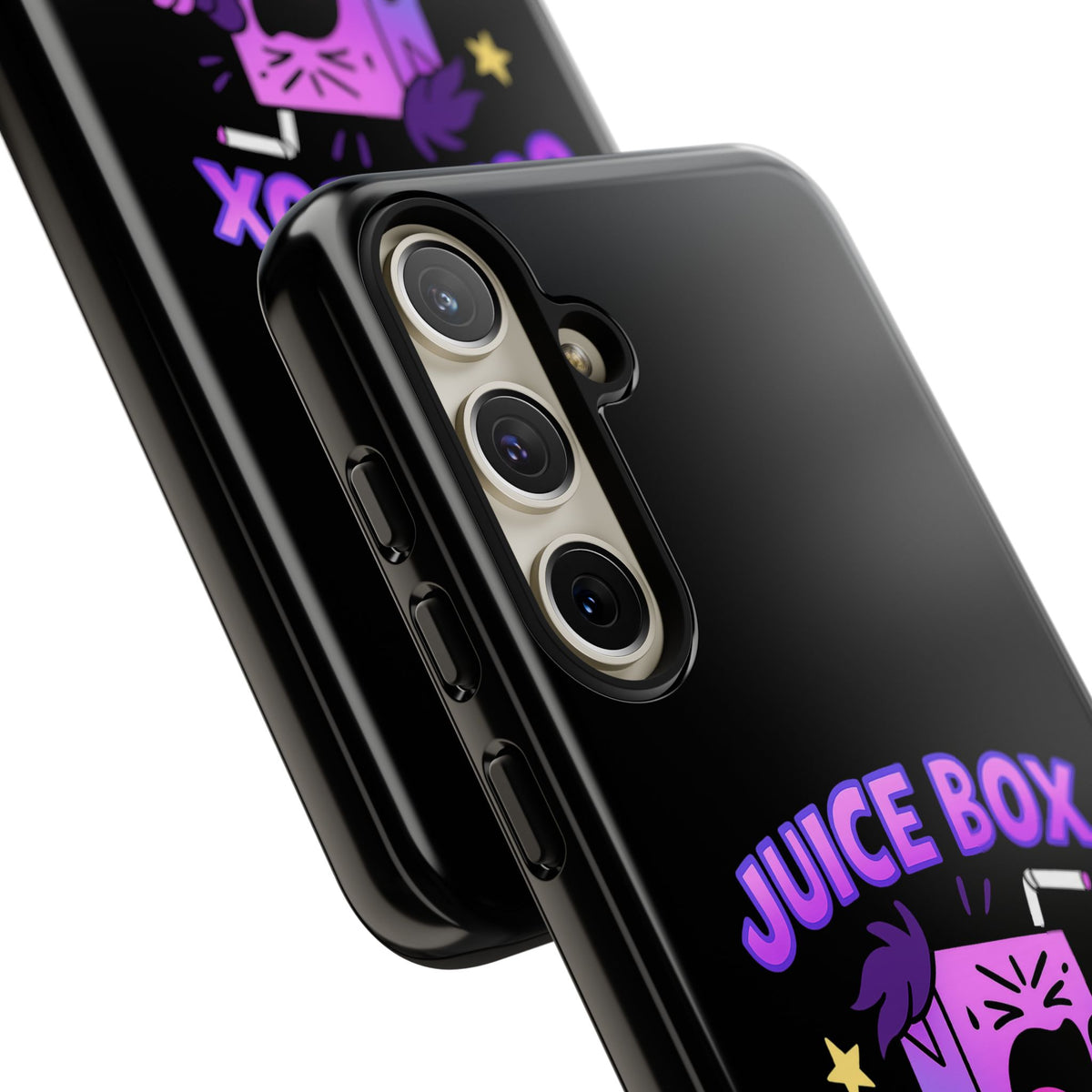 Phone Case — 'Juice Box Hero' Cute Cartoon Protective Cover