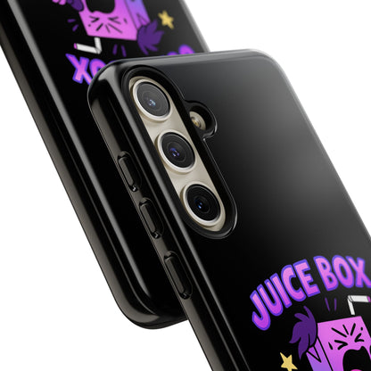 Phone Case — 'Juice Box Hero' Cute Cartoon Protective Cover