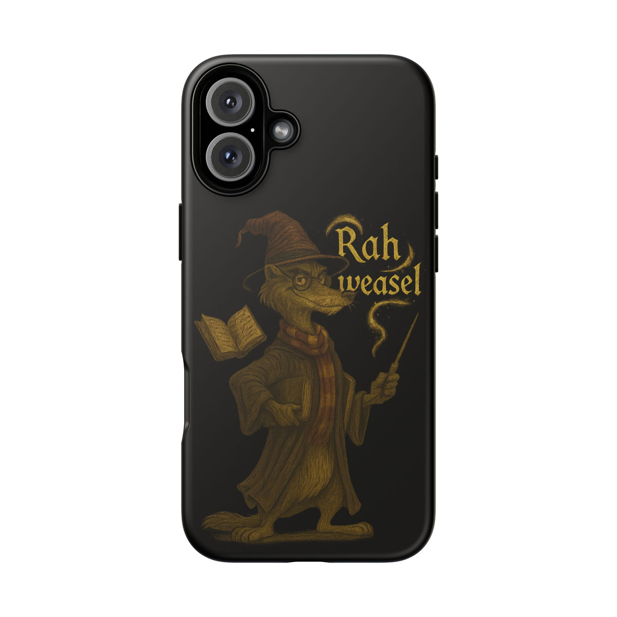 Rah Weasel Wizard Phone Case — Cute Fantasy Magical Creature iPhone Cover
