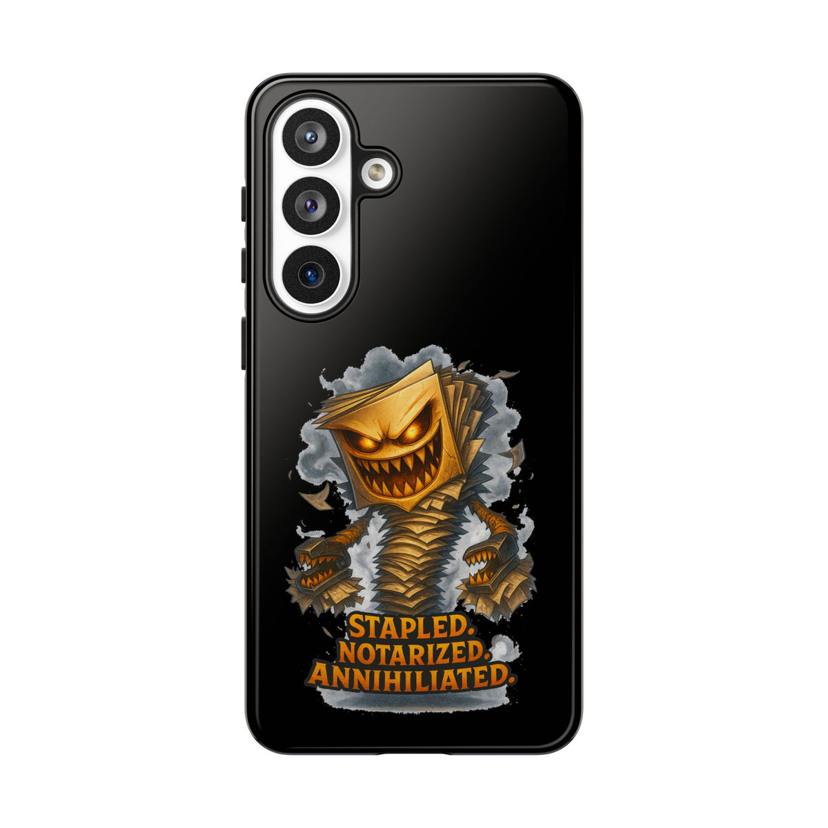 Phone Case — Stapled, Notarized, Annihilated Lightning-Fast Protective Case