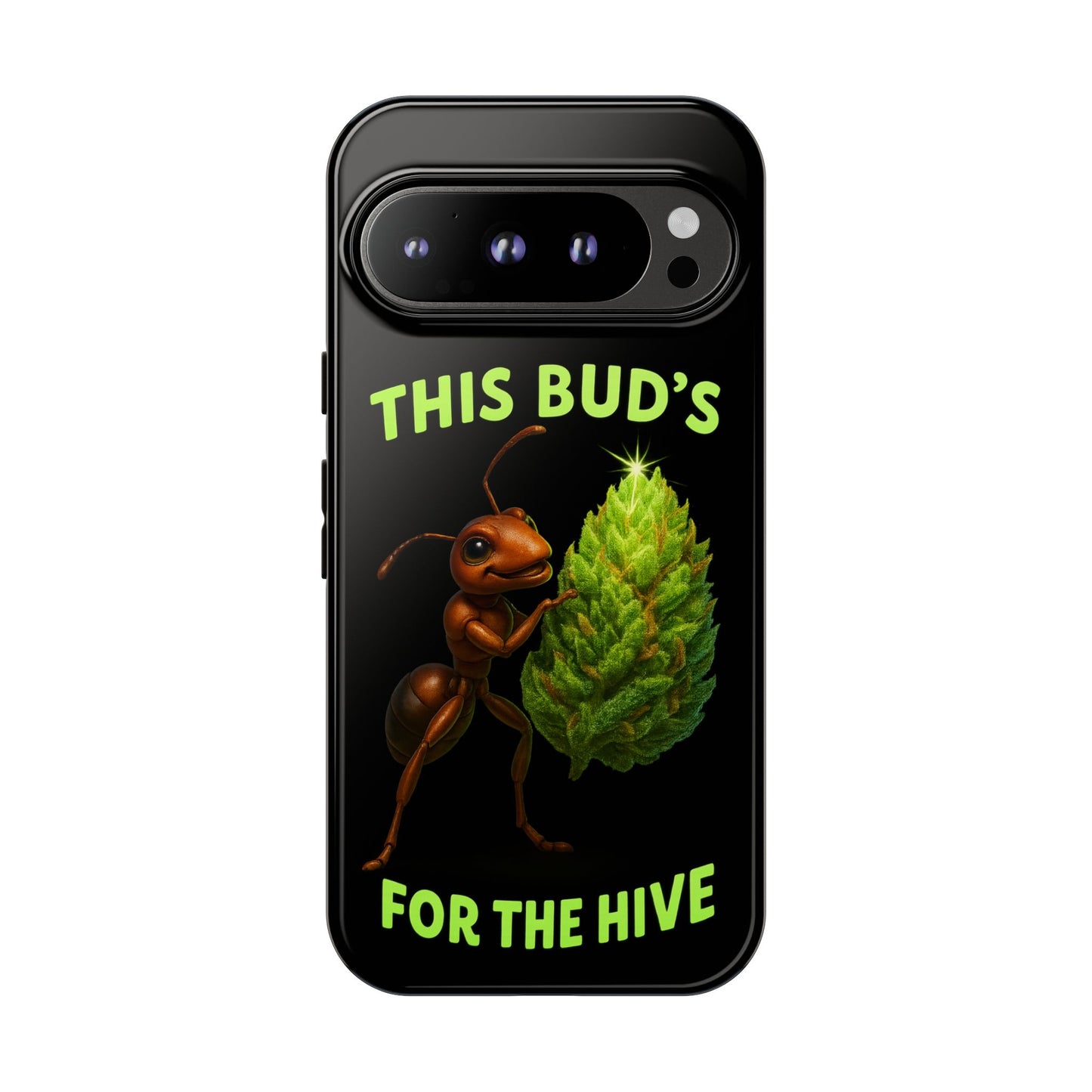 Phone Case — "This Bud's For The Hive" Ant & Hop Design