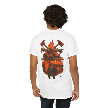 Brotherhood in the Fire – Firefighter Unity Tee