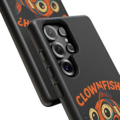 Phone Case — “Clownfish? I’m a Killer Joke.” Funny Creepy Fish Graphic