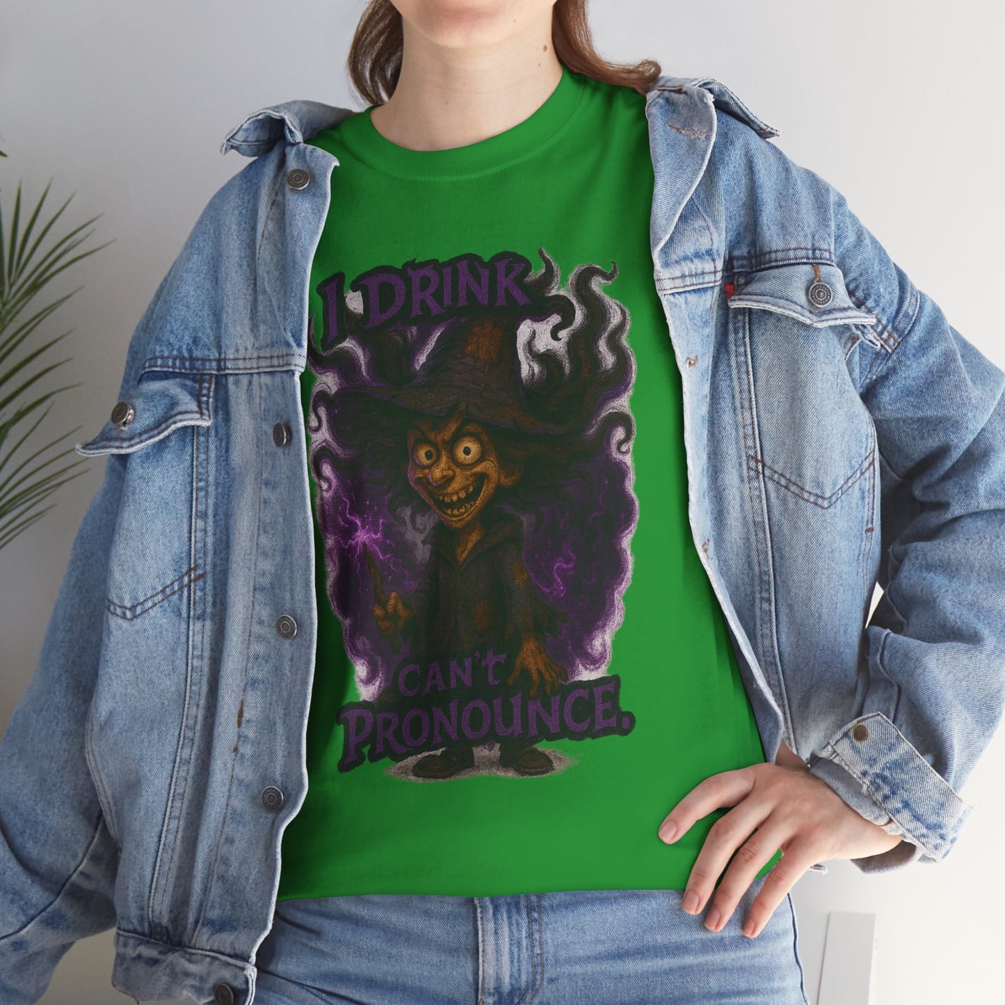I Drink Coffee I Can't Pronounce T-Shirt | Witchy Coffee, Halloween Vibe