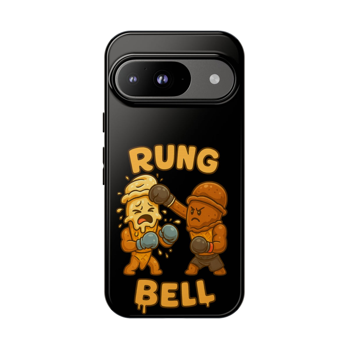 Phone Case — "Rung Bell" Boxing Cartoon Protective Cover