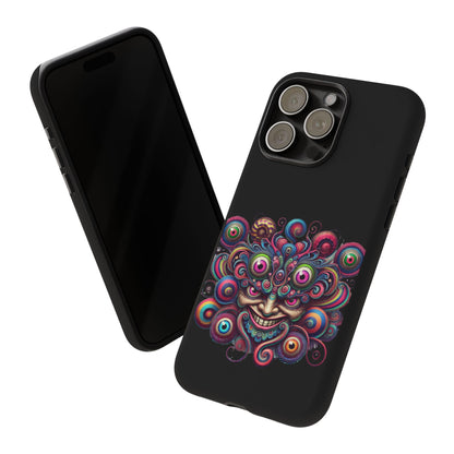 Psychedelic Smiling Eye Cluster Phone Case