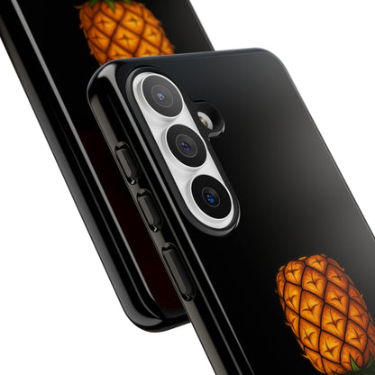 Phone Case — Tropical Pineapple "Not looking for pizza" Protective Cover