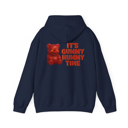 Hoodie - "It's Gummy Nummy Time" Gummy Bear Graphic Pullover