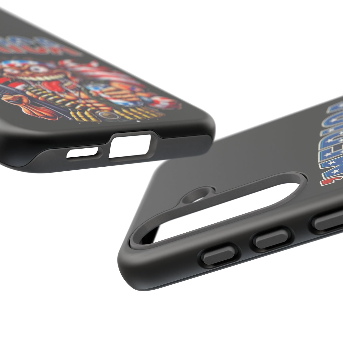 'MERICA Patriotic Phone Case — American Flag Madman Design