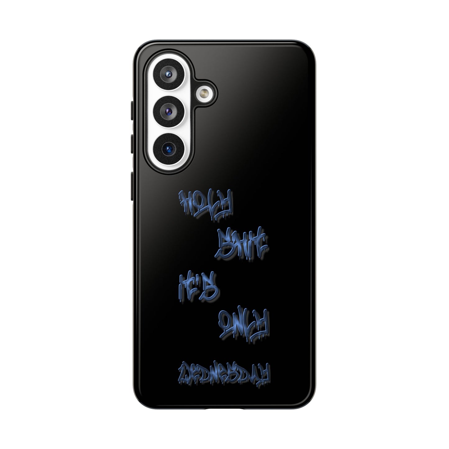 Phone Case — Blue Neon Graffiti "Tough Cases" Protective Cover