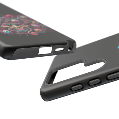 Psychedelic Smiling Eye Cluster Phone Case