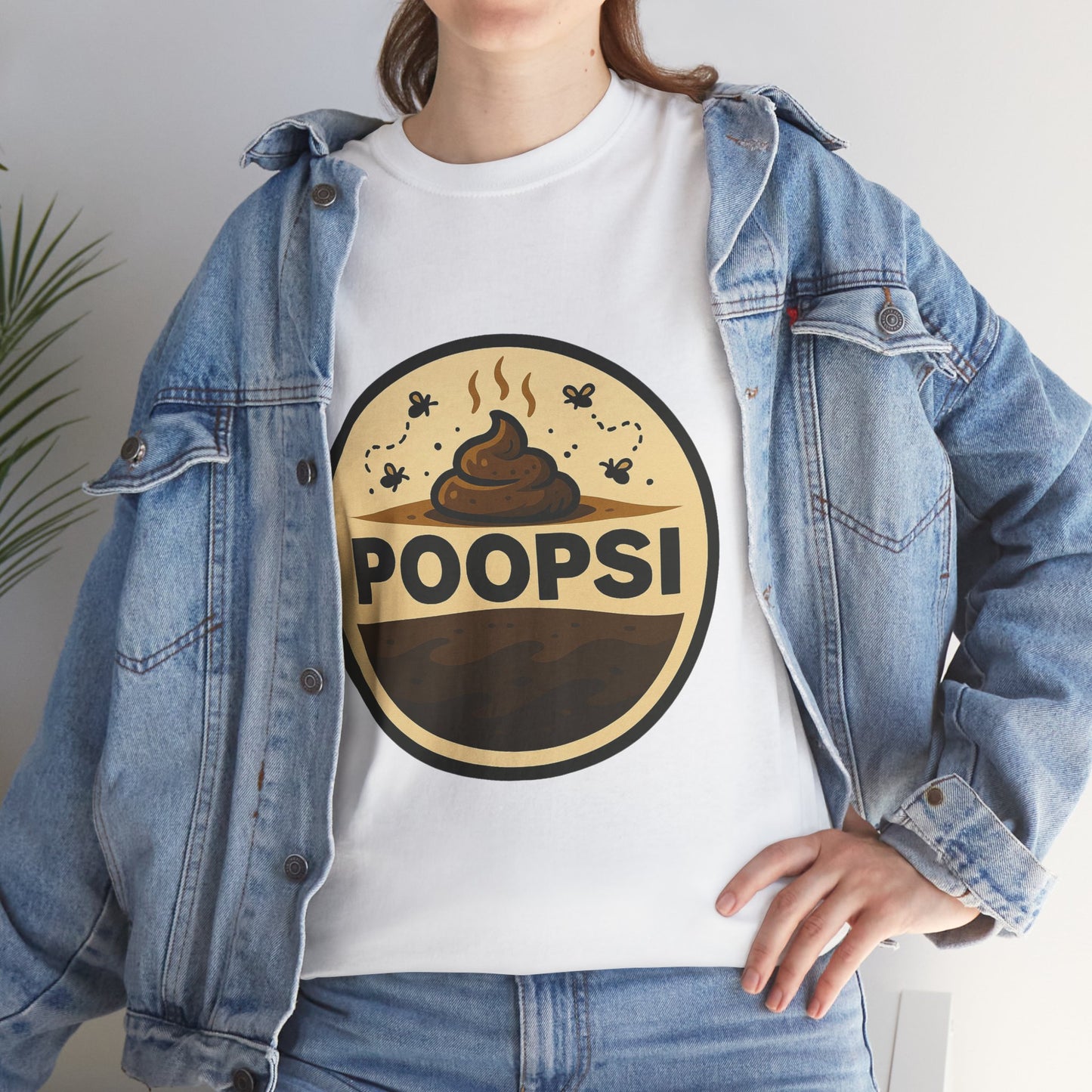 Poopsi Logo Tee | Funny Poop Graphic T-Shirt