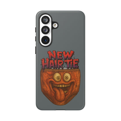 Phone Case — 'New Hairte' Funny Grinning Tongue-Out Monster Design