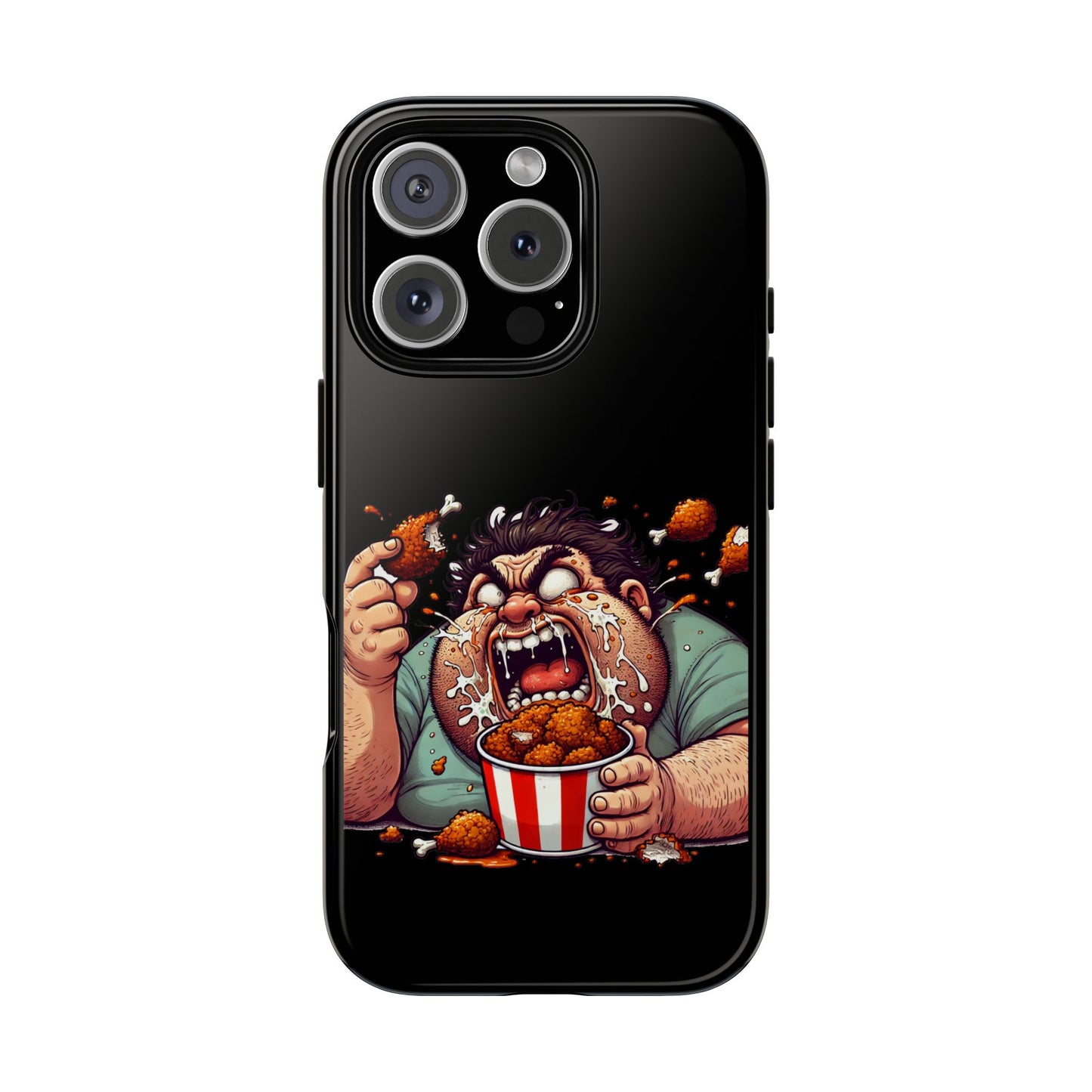 Phone Case — "Tough Cases" Chicken Wing Feast Graphic