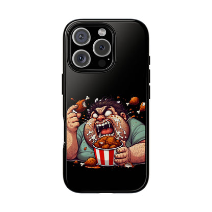 Phone Case — "Tough Cases" Chicken Wing Feast Graphic