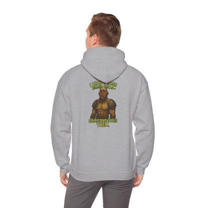 Hoodie — 'I Didn't Loose Brain Cells' Warrior Graphic Hoodie
