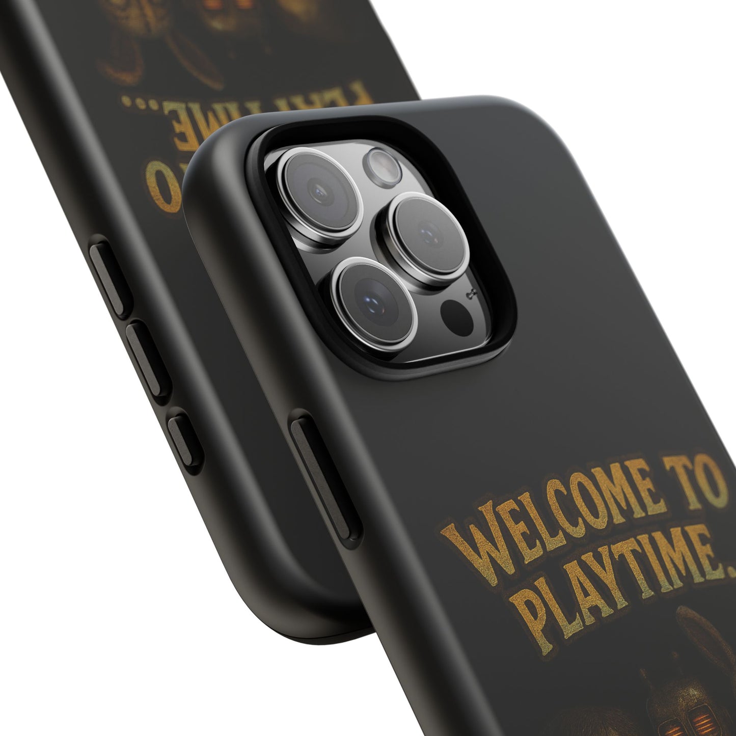 Phone Case — "Welcome to Playtime... Permanently." Horror Game Character Protective Case