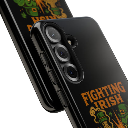 Phone Case — "Fighting Irish: Luck Ran Out, Fists Didn’t" St. Patrick’s Protective Cover