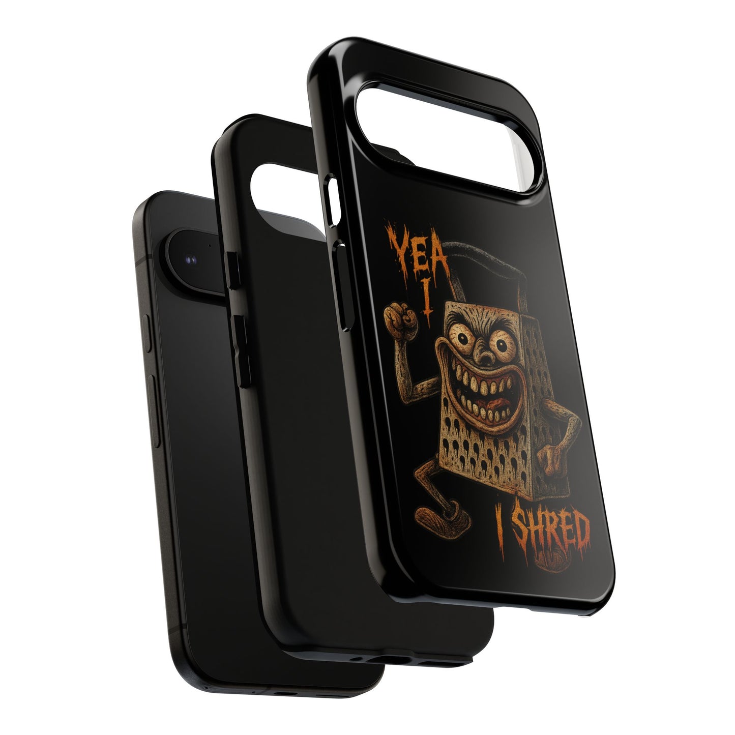 Phone Case — Funny Grater Character 'Yea I Shred' Protective iPhone Cover