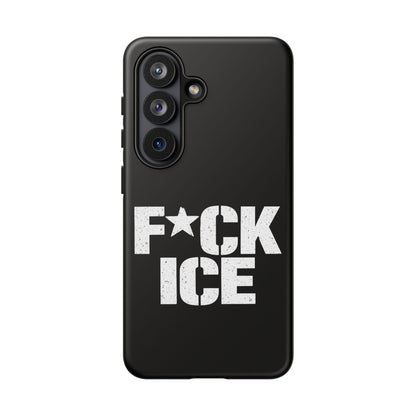 Phone Case — “F*CK ICE” Bold Protest Protective Cover