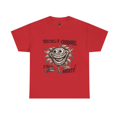 Chlorophyll & Anxiety – Twisted Sunflower Tee