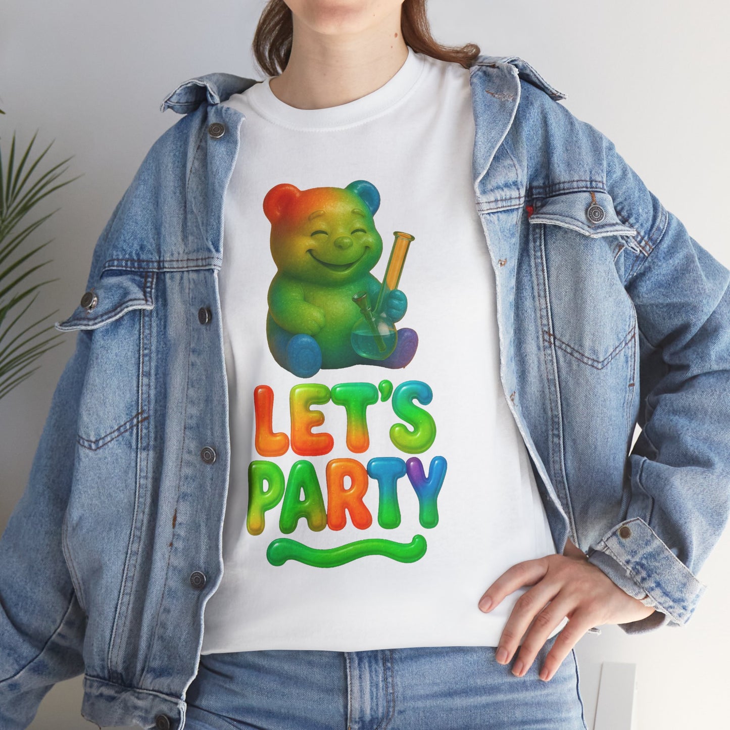 Let’s Party – Rainbow Gummy Bear Tee