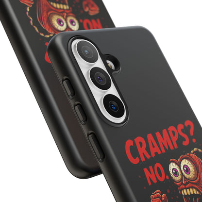 Phone Case — "Cramps? No, Wrath!" Retro Hot-Pepper Graphic