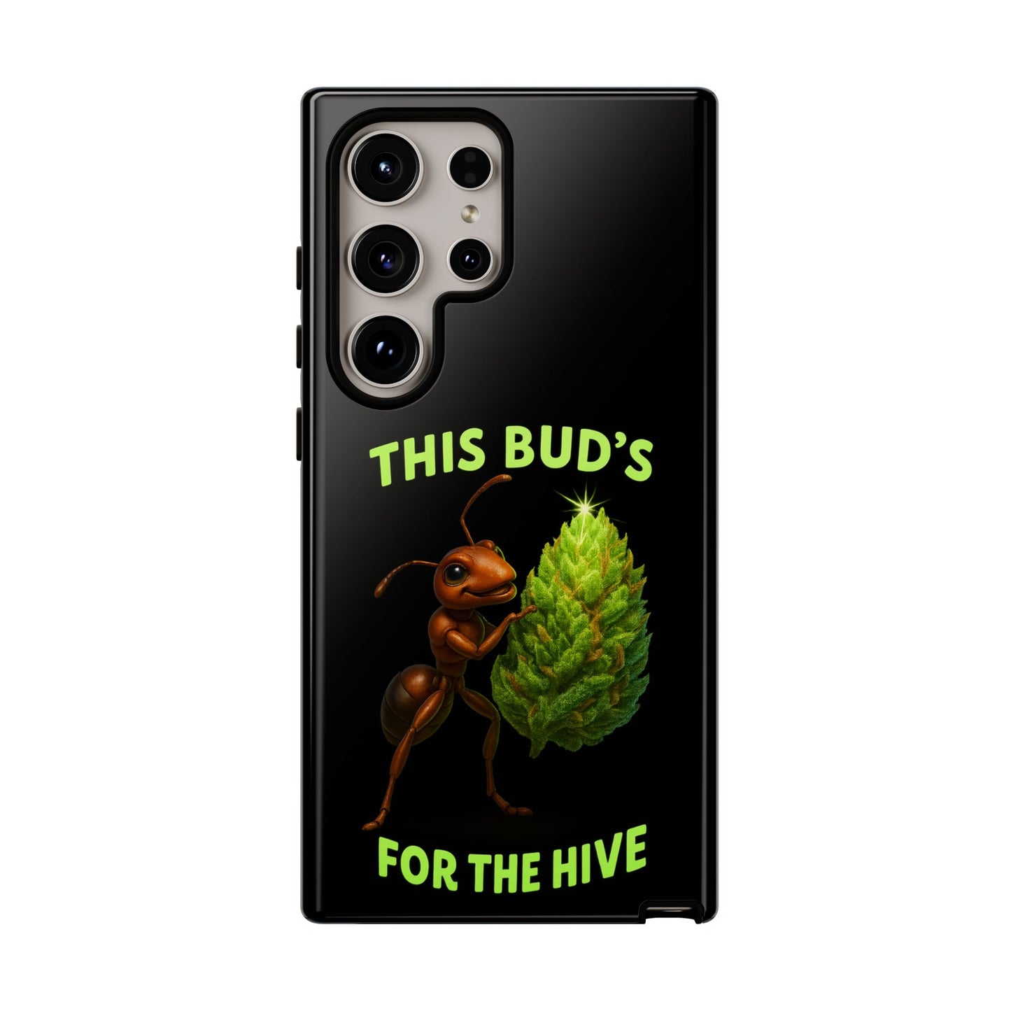 Phone Case — "This Bud's For The Hive" Ant & Hop Design