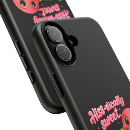 Phone Case — "Hiss-tically Sweet, Dangerously Cute" Worm Design