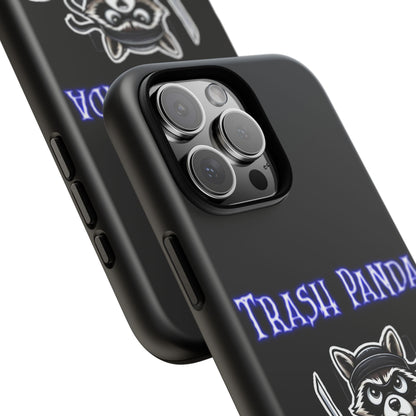 Trash Panda Ninja Phone Case — Cute Raccoon Warrior Protective Case
