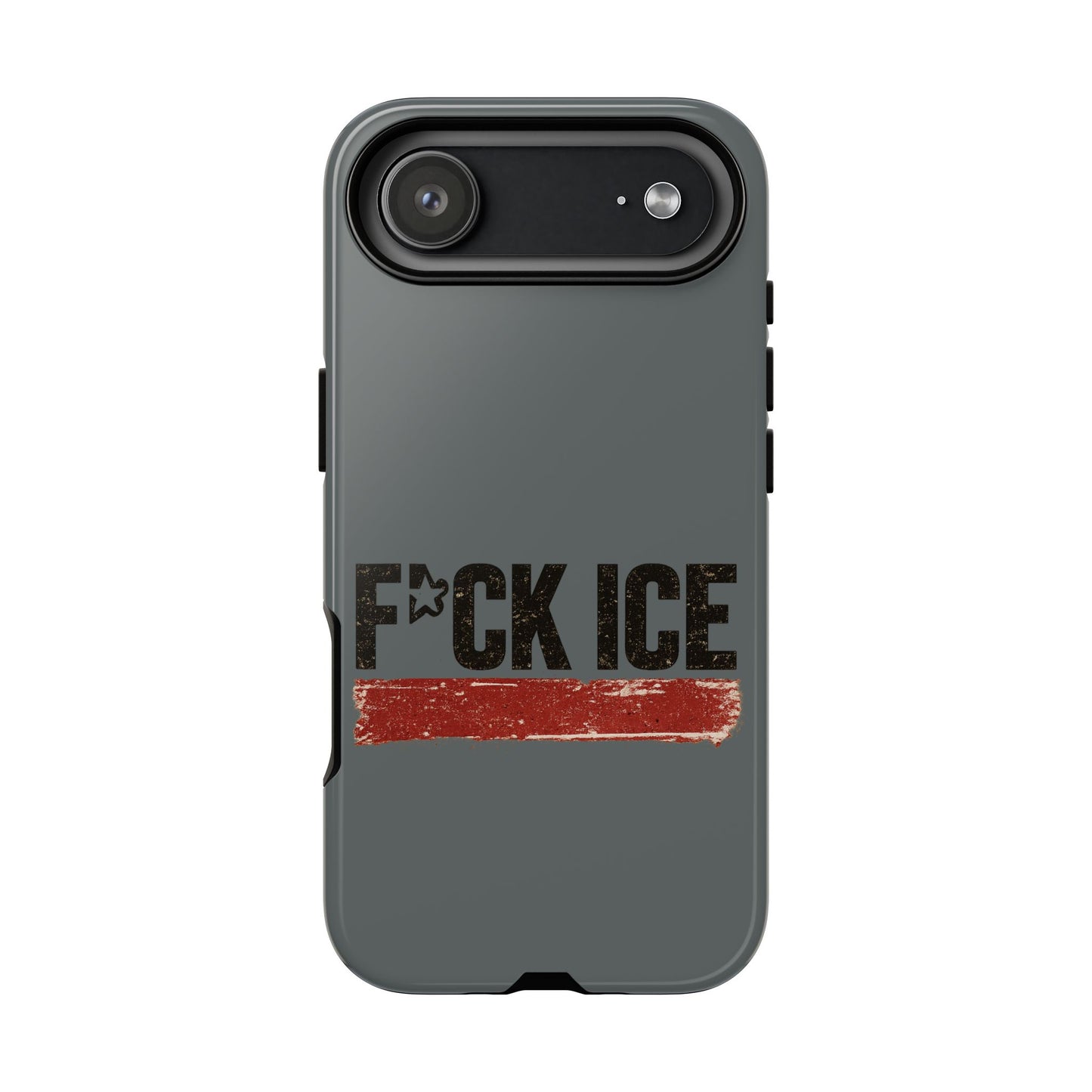 Phone Case - "F*CK ICE" Distressed Protest Design
