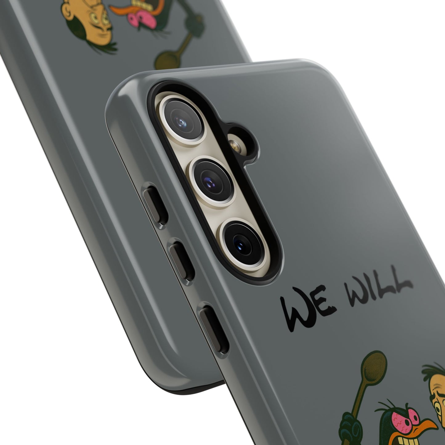 Phone Case - "We Will Resist" Cartoon Protest Design