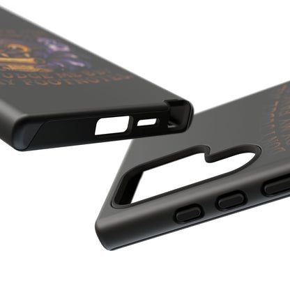 Phone Case — Fiery One-Eyed Demon with "I See Your Soul... And It's Disappointing"