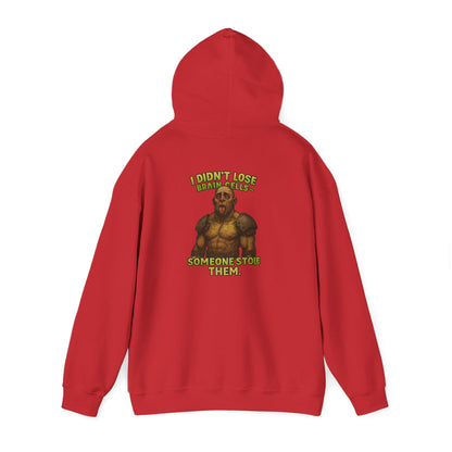Hoodie — 'I Didn't Loose Brain Cells' Warrior Graphic Hoodie