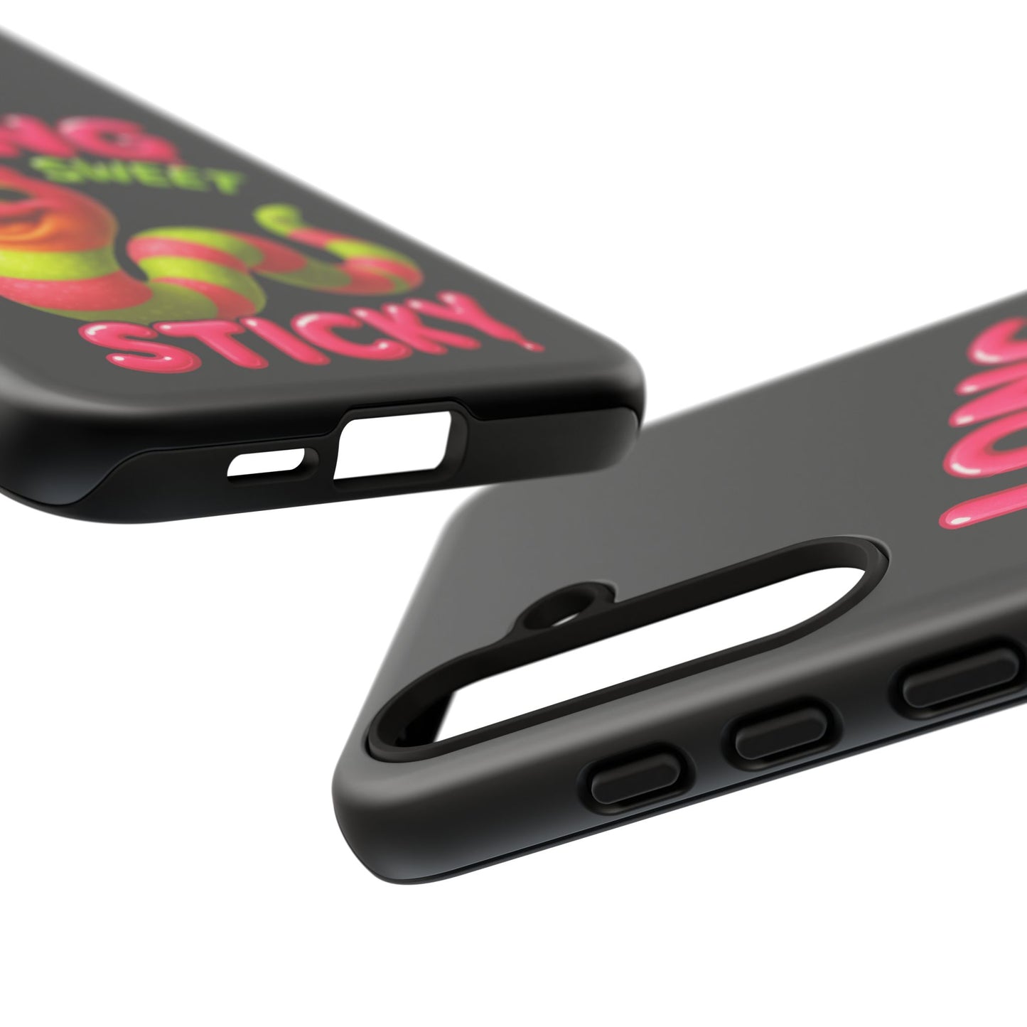 Phone Case — "Long Sweet Sticky" Cute Candy Snake Protective Case