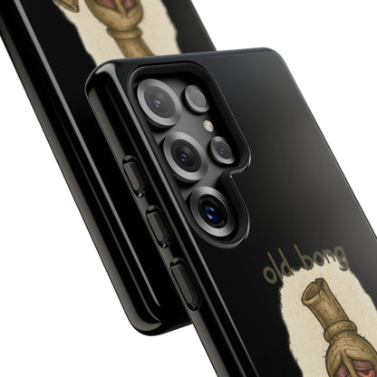Phone Case — 'Old Bong' Funny Stoner Illustration, "This Is My Life's Bong"