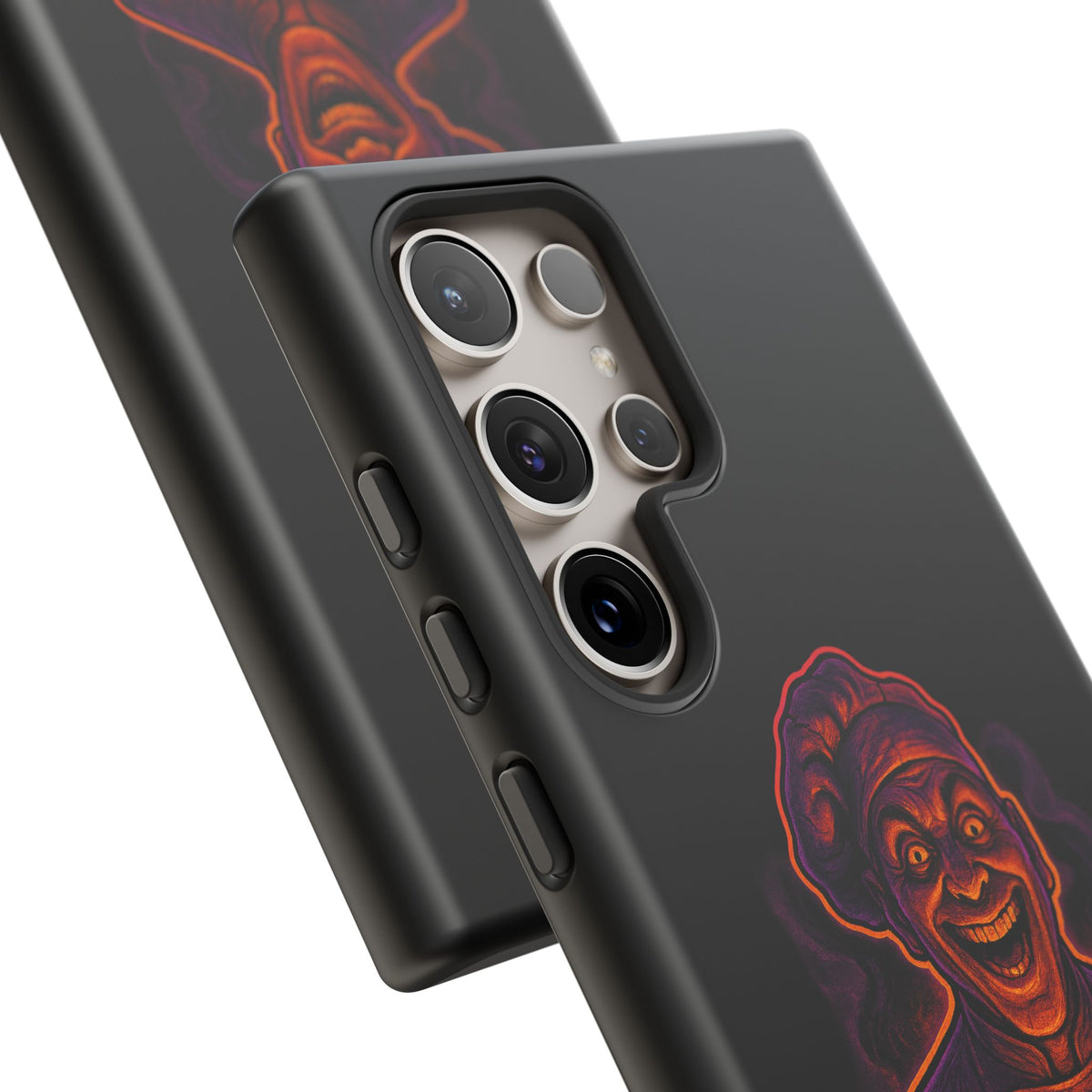 Phone Case — "Kiss the Chef" Neon Horror Chef Design
