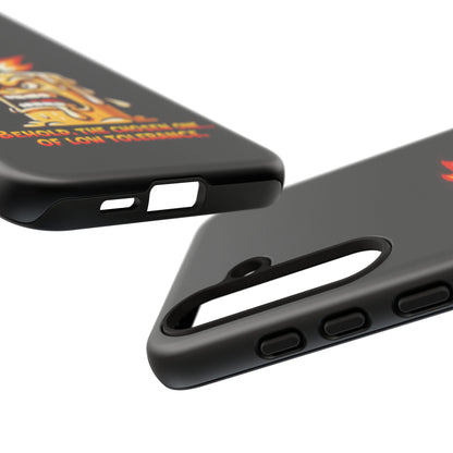 Phone Case — Angry Flaming Candle “Behold, the Chosen One… of Low Tolerance”