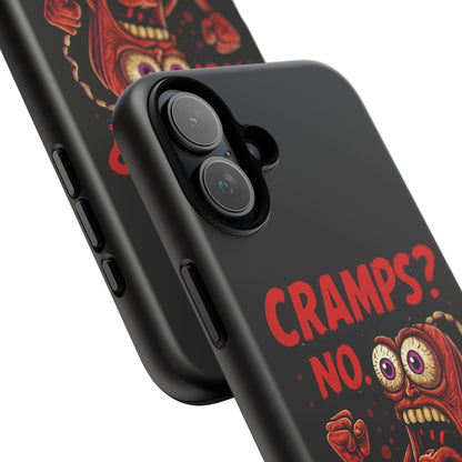 Phone Case — "Cramps? No, Wrath!" Retro Hot-Pepper Graphic