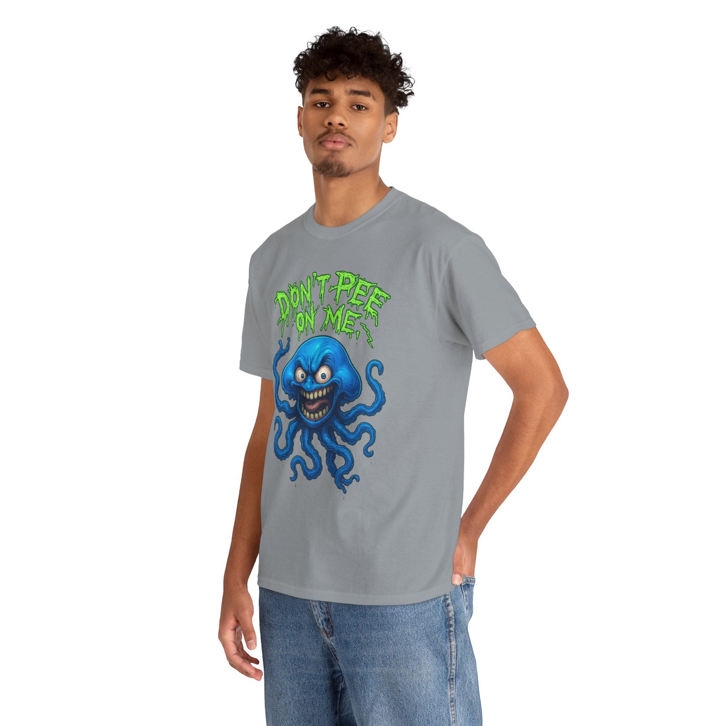 Don’t Pee on Me – Angry Jellyfish T-Shirt