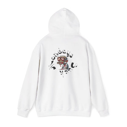 Hoodie - Funky Cartoon Skull Graphic Hoodie