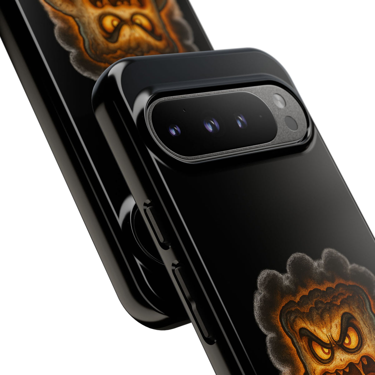 Phone Case — 'Try Me, I Dare You' Angry Lava Monster Graphic